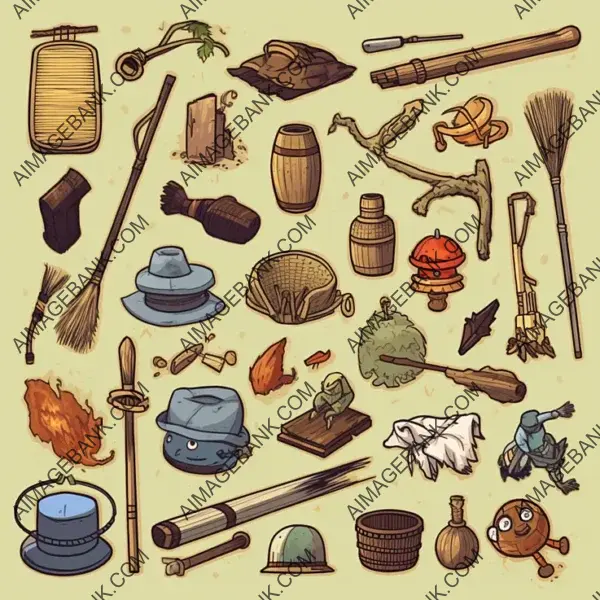 Broom Game Elements