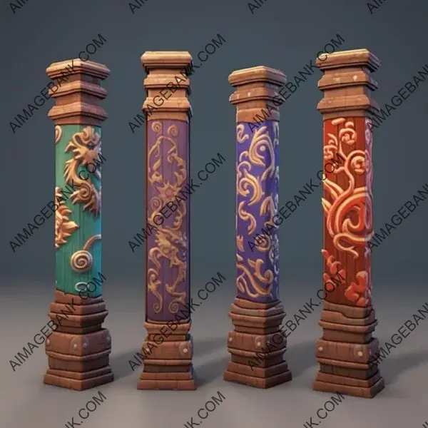 RPG Pillars of Excellence: Chinese-Styled Wooden Images.