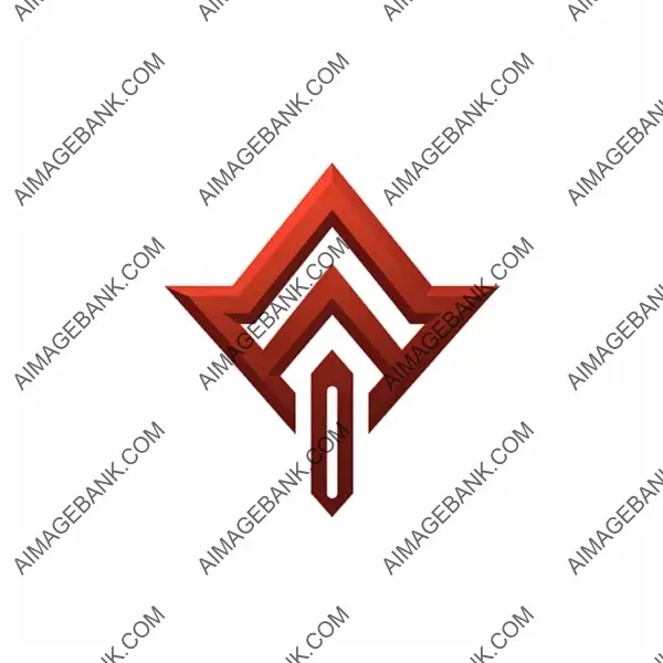 Power Up Style Arrow Pointing Upwards Icon.