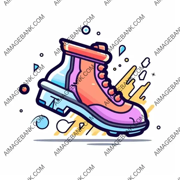 Running Boot Icon for Speed Game Skill