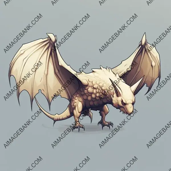 2D Sideview: Bat Creature&#8217;s Dark Power.