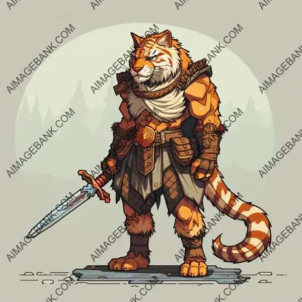 2D Tiger Warrior: Unleash Your Inner Beast!