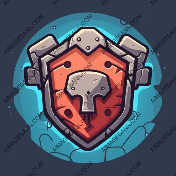 Block with Might: Hand Holding Shield in 2D.