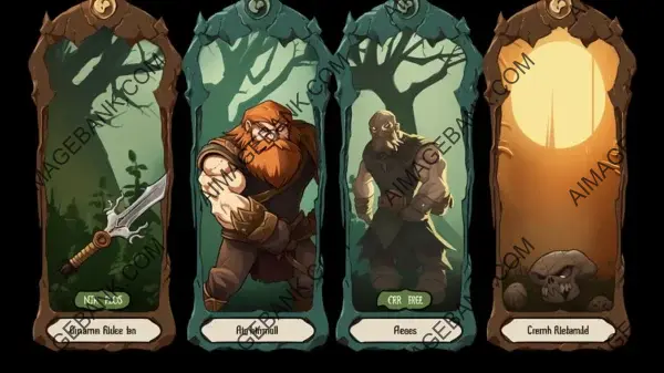 Verdant Forest Vibes: Card Game GUI