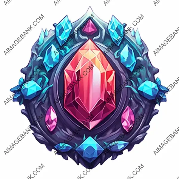 Fantasy RPG Treasures: Gem Icon