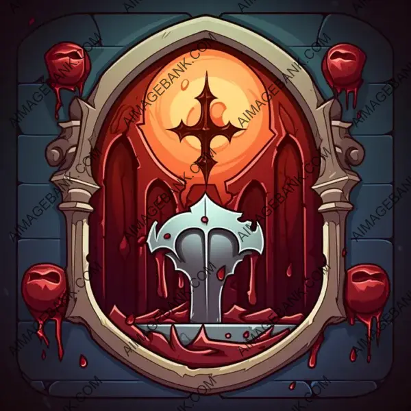 Skill Unleashed: Colorized Bloodshower Icon.