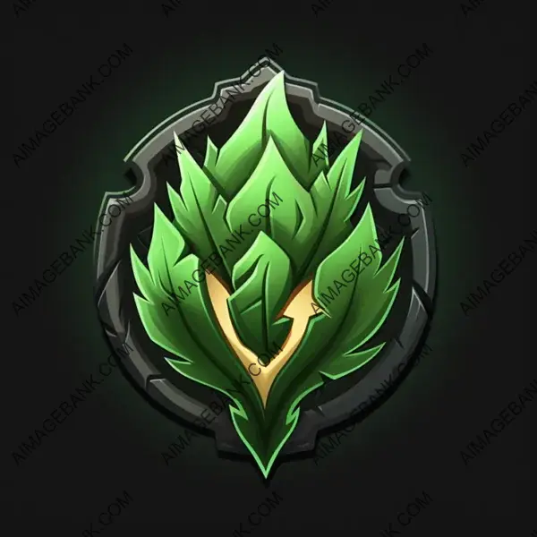 Colorized Mastery: Leafstrike Skill Icon.