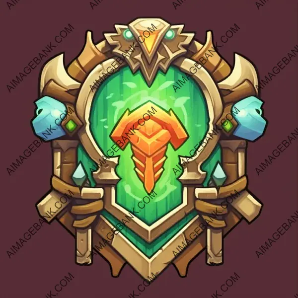 Jenny Brozeks&#8217; Fantasy Emblem with Clash Royale Flair