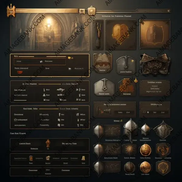 Adding Gritty High-Fantasy Elements to UI Assets