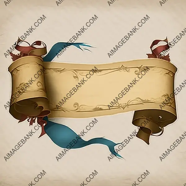 Medieval Ribbons in a Cartoon Style for League