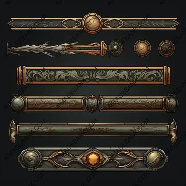 UI Enhancement: Decorative Scroll Bar.