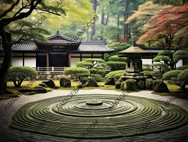 Timeless Tranquility: A Serene Zen Garden