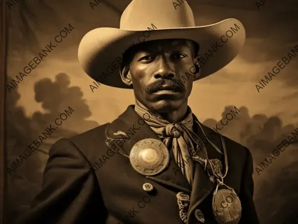 Legendary Deputy Bass Reeves in Action