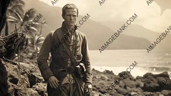 James Cook: A Glimpse into His Pioneering Exploration in Sepia