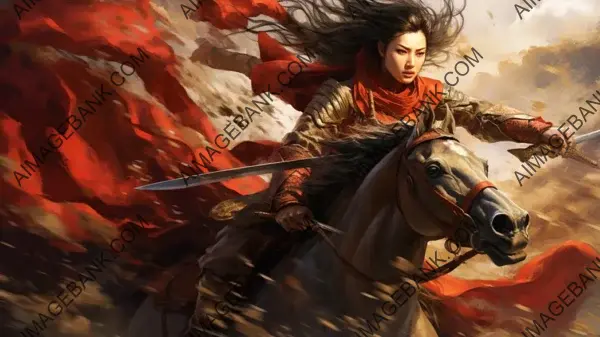 Lady Trieu: Leading the Charge as a Courageous Rebel Leader