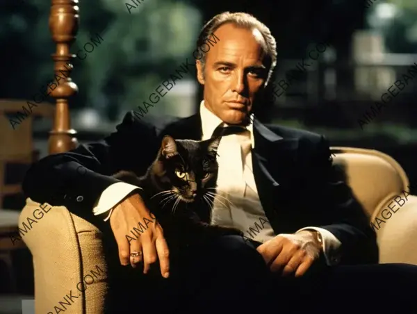 Marlon Brando: Immortalized in an Iconic Scene from &#8220;The Godfather&#8221;