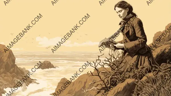 Mary Anning: A Trailblazing Paleontologist in Vintage Imagery