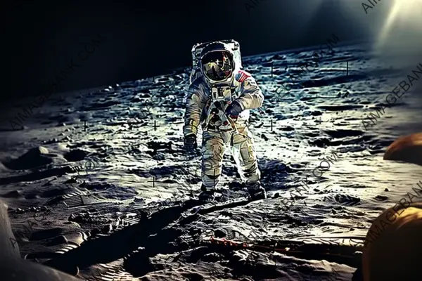 Neil Armstrong: A Historic Moment on the Lunar Surface