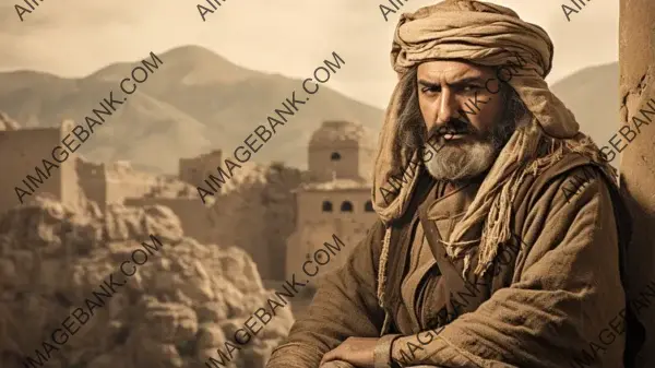 Pir Sultan Abdal: Sepia Portrait of a Poet and Rebel&#8217;s Spirit