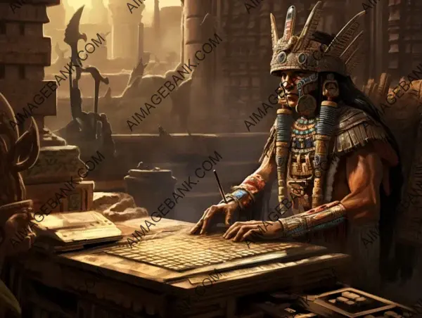 Aztec High Priest and Advisor Tlacaelel&#8217;s Mysterious Image