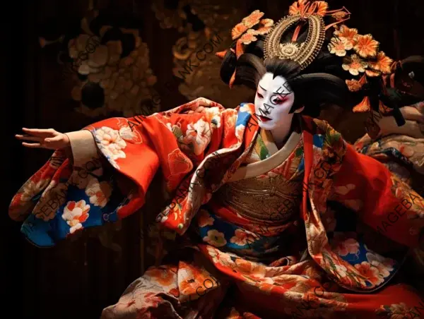 Dramatic Scenes from Traditional Kabuki Theater