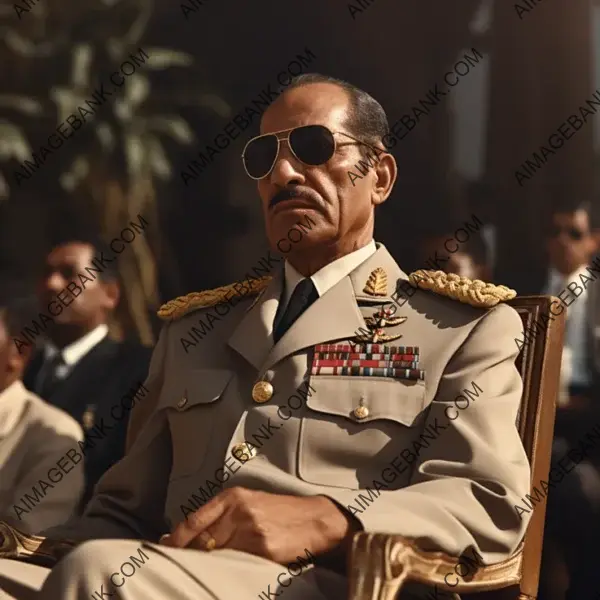 Egypt&#8217;s President Anwar Sadat