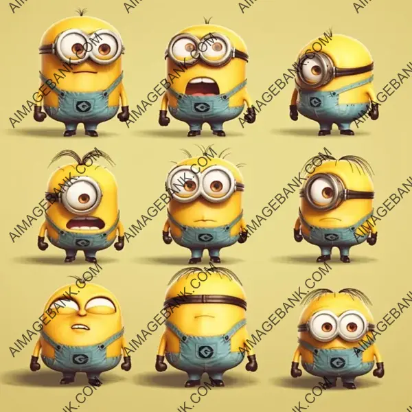 Minion Expressions: High Quality 8k