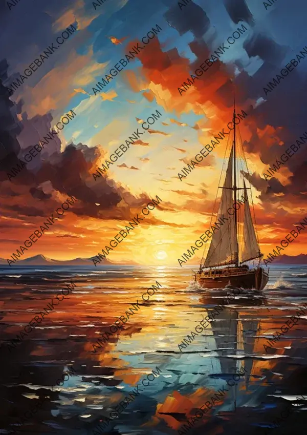 Sky Above Sailboat: A Vast Expanse of Beauty