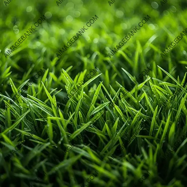 Close-Up of Lush Green Lawn