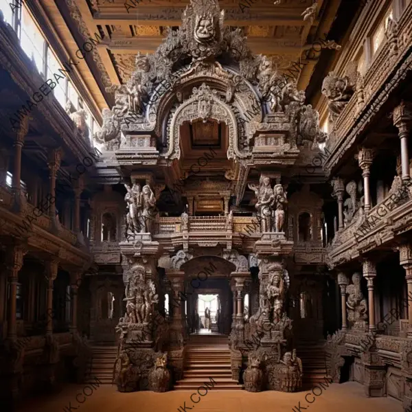 Ravan&#8217;s world: An interior of monumental height.