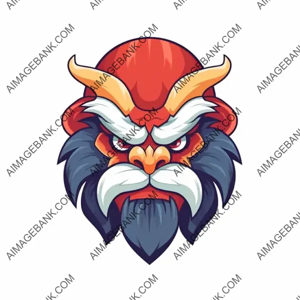 Japan Mythology Tengu Logo Graphic