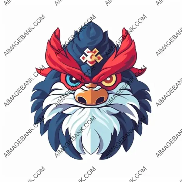 Japan Mythology Tengu Graphic Design