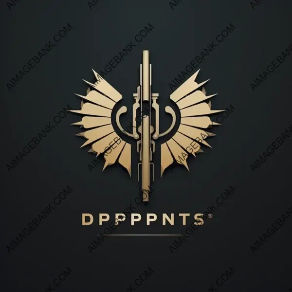 Primary Weapons Emblem with Simplistic and Attractive Design