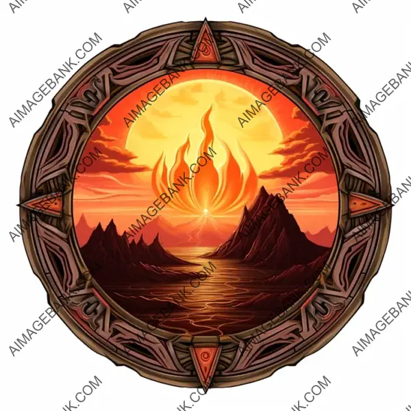 Sun Symbol or Icon Bearing Reference to World of Warcraft