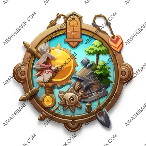 Intriguing Medallion Ornament Design for Adventure