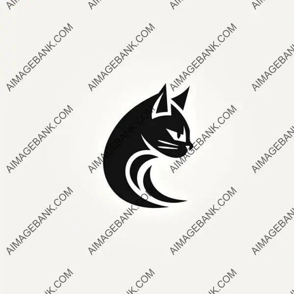 Cat Logo &#8211; Slick Art in One Line