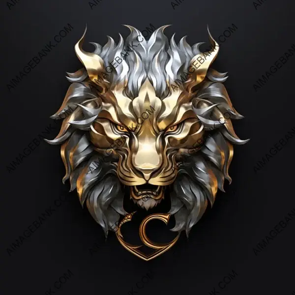 Silver Gold Chimera Logo &#8211; Mythic Presence