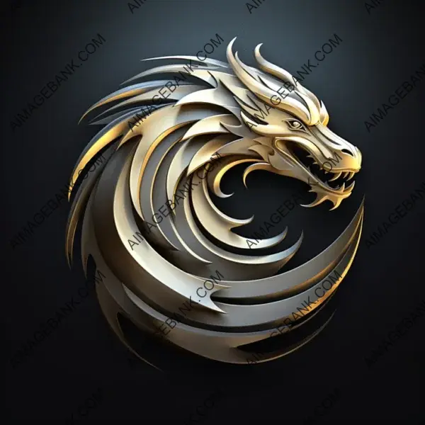 Silver Gold Dragon &#8211; Emblem of Majesty