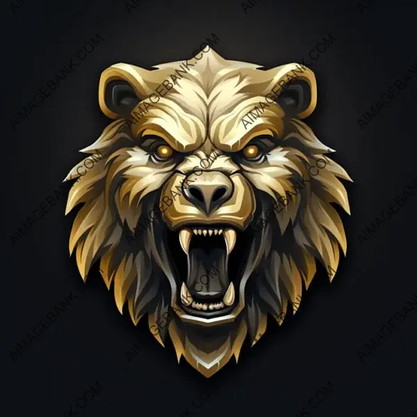 Silver Gold Grizzly &#8211; Emblem of Wild Beauty