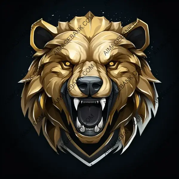 Silver Gold Grizzly &#8211; Emblem of Majesty