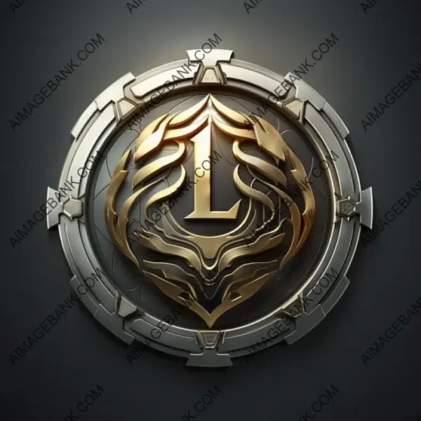 Silver Gold Leon &#8211; Emblem of Strength