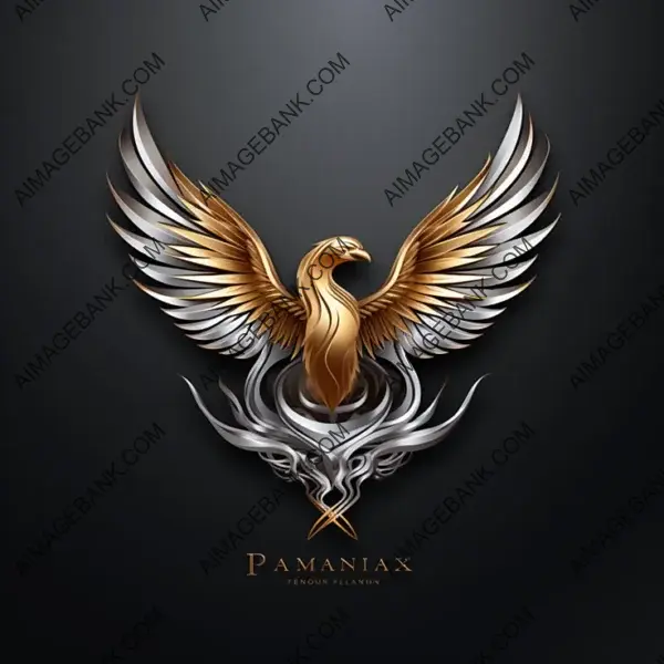 Silver Gold Phoenix &#8211; Emblem of Renewal