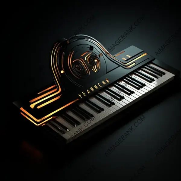 Logo Design Incorporating Piano Keys