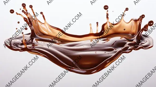 Immerse yourself in the richness of this chocolatey splash.