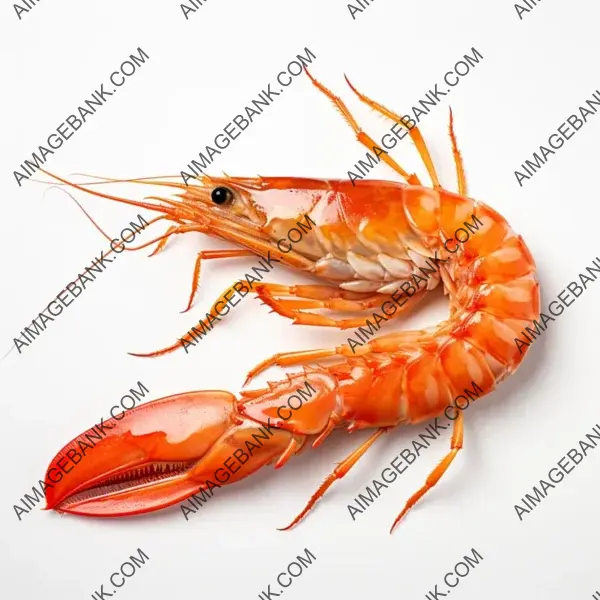 This shrimp image showcases its delicate flavor and plump texture.