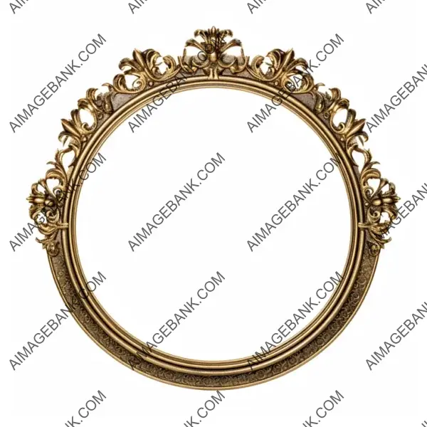 Intricate Round Token Frame