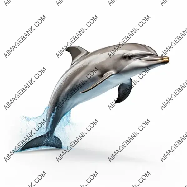 Lifelike Dolphin Illustration