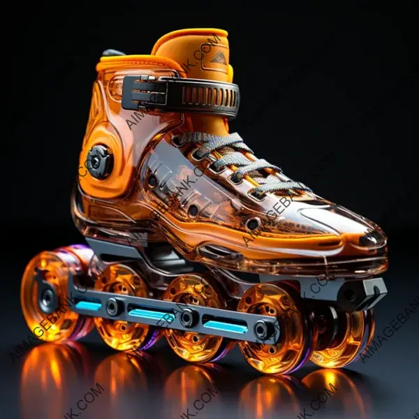 Bold Color Roller Skates