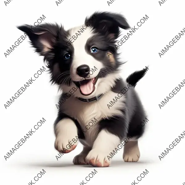 Adorable Puppy Illustration