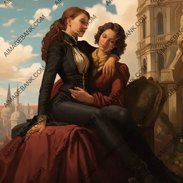 Monumental Sapphic Giantess Grabs Attention